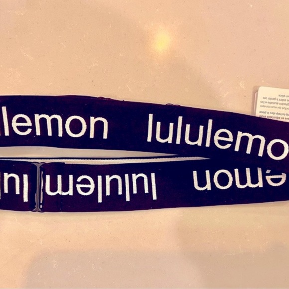 LULULEMON Hold Your Own Black & White Headbands Adjustable One Size (Two pieces) - Picture 6 of 14